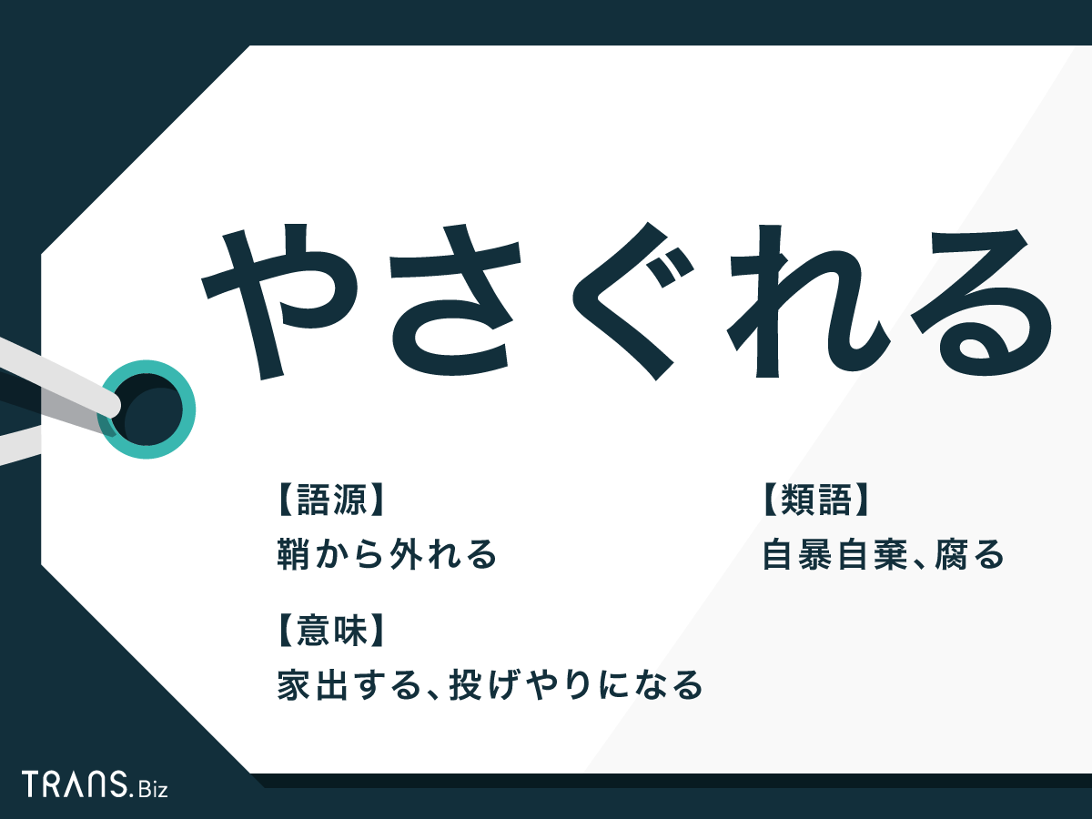 やさぐれ てる と は