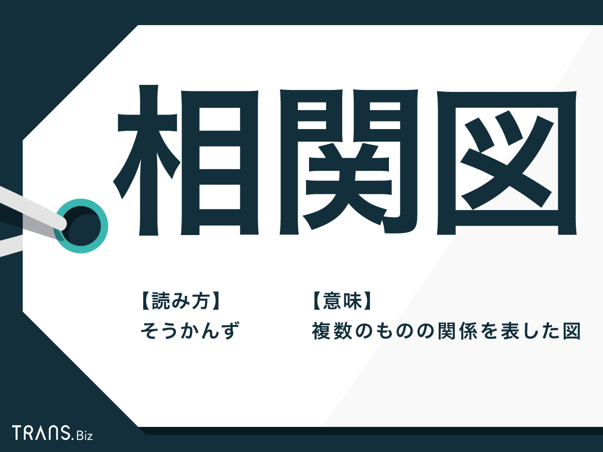 相関図 の意味と使い方とは 作り方 書き方や英語表現も解説 Trans Biz