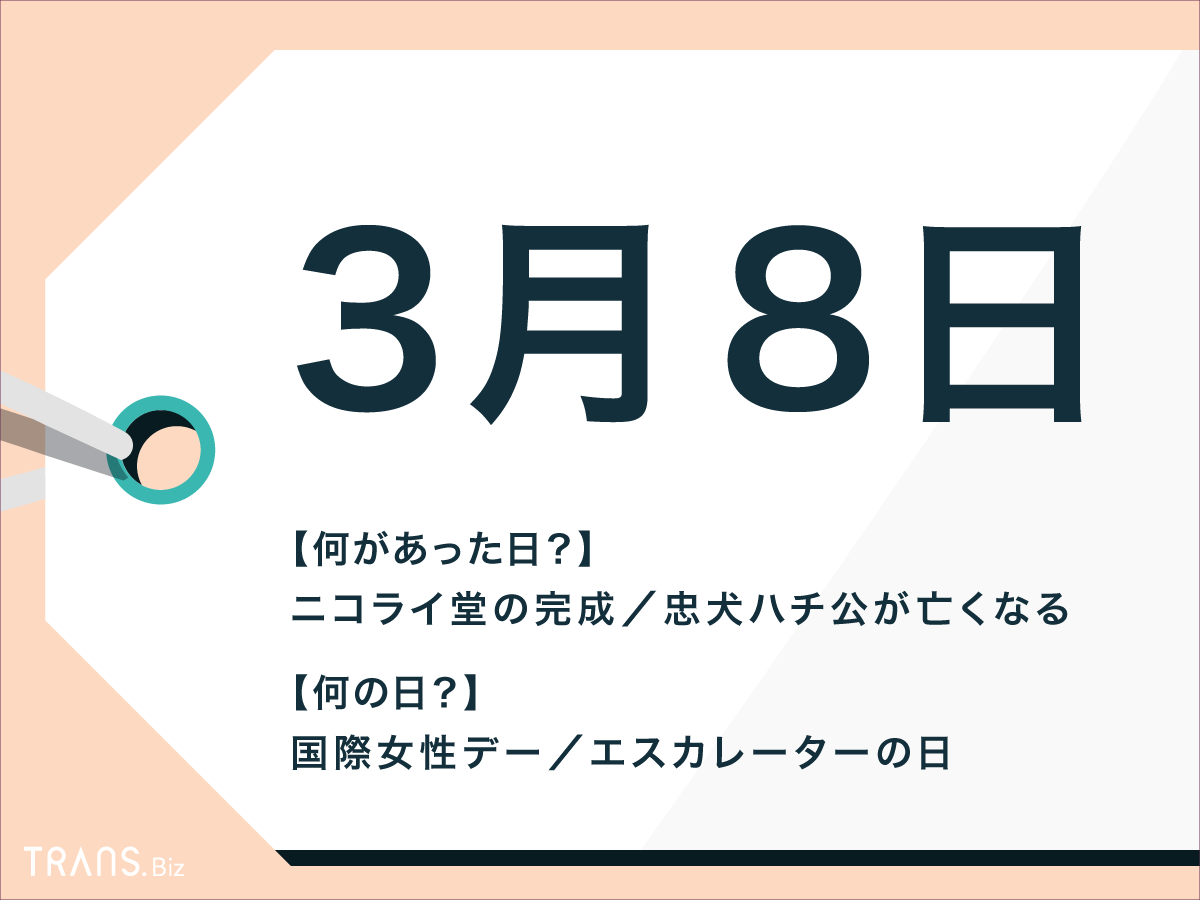 3 月 8 日