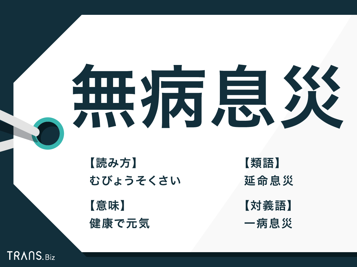 無病息災 の意味や読み方とは 類語 家内安全 との違いも Trans Biz